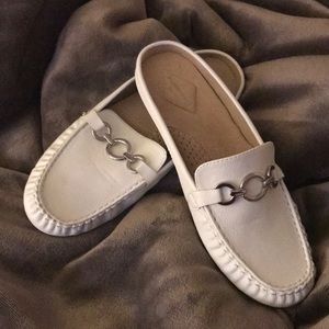 White Mule Slides